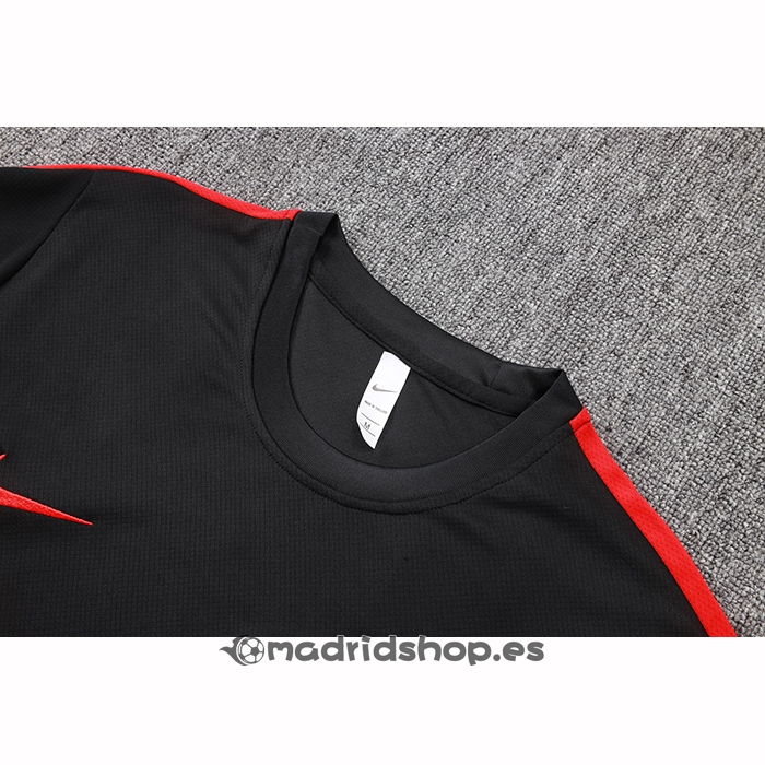 Chandal del Paris Saint-Germain Manga Corta 2026-27 Negro - Pantalon Corto